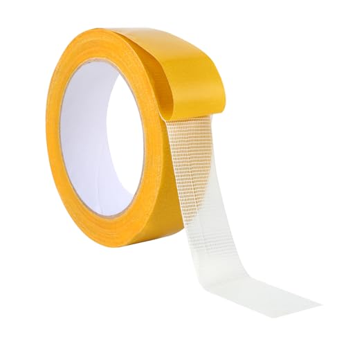 RMIVEGLIA teppichklebeband doppelseitig, 3cm x 20m, transparent, spurlos - Ideal für Teppiche, Fotos, Wände, Küchen, Zuhause und Schule, Einfach zu schneiden und zu entfernen RMIVEGLIA teppichklebeband doppelseitig, 3cm x 20m, transparent, spurlos - Ideal für Teppiche, Fotos, Wände, Küchen, Zuhause und Schule, Einfach zu schneiden und zu entfernen von RMIVEGLIA
