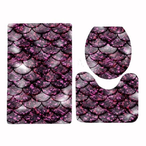 Badezimmermatte Rosa Braun Blumen rutschfeste Badmatte Waschbar Bath Mat Bad Vorleger Memory Schaum Badezimmerteppich U förmige WC Teppich Badteppich Set 45x75 cm Badezimmermatte Rosa Braun Blumen rutschfeste Badmatte Waschbar Bath Mat Bad Vorleger Memory Schaum Badezimmerteppich U förmige WC Teppich Badteppich Set 45x75 cm von RMJCXYS