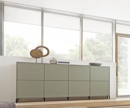 RMW Highboard-Kombination VALEA in Front/Korpus Lack Reseda matt von RMW