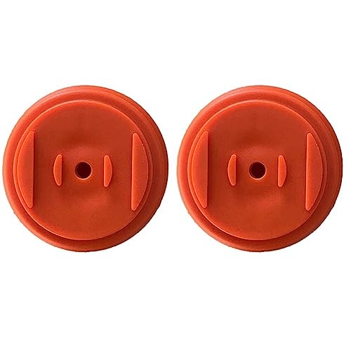 1/2-teilige Basis, kompatibel mit elektrischen Akku-Trimmern und Rasenmäher-Rasenhaltern(ORANGE) von RMXGZQ