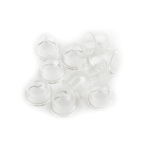 10 Stück kompatible Vergaser Primer Bulb Cap Kraftstoffpumpe Kompatibel mit Kettensägen Gebläse 19/22 mm Ersatzteile(19MM) von RMXGZQ
