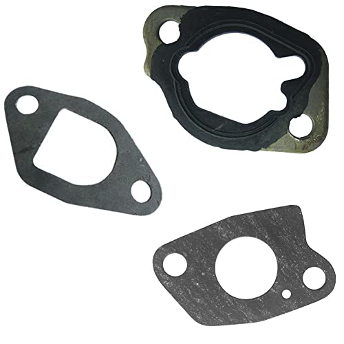 Vergaser-Dichtungssatz, kompatibel mit GX120, GX160, GX200, inklusive Anlasserfeder, Zündkerzendeckel, Öleinfülldeckel und Ölmessstababdeckung(F) von RMXGZQ