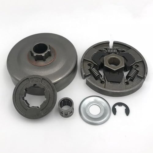 Zylinder Kolben Kurbelwelle Gehäuse Vergaser Kupplung Drop Zündung Kompatibel mit S MS 170 180 018 017 MS180 MS170 Kettensäge(CLUTCH DRUM P-7) von RMXGZQ