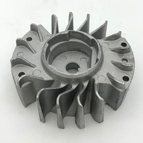 Zylinder Kolben Kurbelwelle Gehäuse Vergaser Kupplung Drop Zündung Kompatibel mit S MS 170 180 018 017 MS180 MS170 Kettensäge(FLYWHEEL) von RMXGZQ