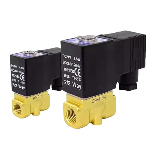 Solenoid Switch Water Valve Direct Acting Normally Closed Fluid Control Valve2W030-06/08 2W050-10/15(2W030-06 DC24V) von RMXKVCEYO
