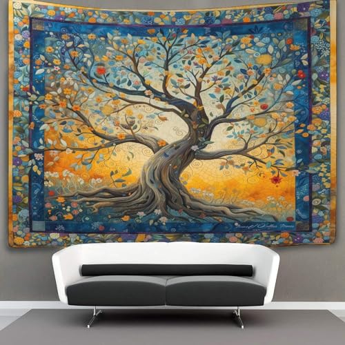 RNDKAUUIE 3D Druck Tree of Life 4 Wandteppiche Poster Ornament Wandbehang Wandteppich Wanddeko Wandbehang Für Wohnzimmer Dekor,Schlafzimmer Tapisseries 150cmx200cm RNDKAUUIE 3D Druck Tree of Life 4 Wandteppiche Poster Ornament Wandbehang Wandteppich Wanddeko Wandbehang Für Wohnzimmer Dekor,Schlafzimmer Tapisseries 150cmx200cm von RNDKAUUIE