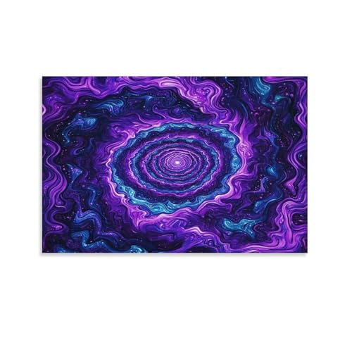 RNDKAUUIE Vortex Wandbild Leinwand Gemälde WanddekoRatteion Fotoposter Kunstdruck Für Schlafzimmer WanddekoRatteion Gerahmt 08x12inch(20x30cm) von RNDKAUUIE