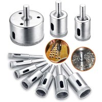 10-teiliges Diamantbohrer-Set für Keramik, Glas, Porzellan, Fliesen – 8 mm bis 50 mm 10-teiliges Diamantbohrer-Set für Keramik, Glas, Porzellan, Fliesen – 8 mm bis 50 mm von RNEMITERY