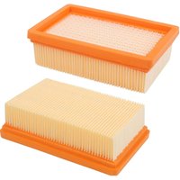 2 Stück Filter Ersatz Staubsauger Zubehör für Kärcher Staubsauger WD4 WD5 WD6 MV4 MV5 MV6 Flachplissee 2 Stück Filter Ersatz Staubsauger Zubehör für Kärcher Staubsauger WD4 WD5 WD6 MV4 MV5 MV6 Flachplissee von RNEMITERY