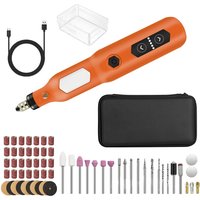 65-teiliges Zubehör, 3,7-V-Akku-Multifunktions-Rotationswerkzeug, 16.000 U/min max., Mini-Akku-Bohrschrauber mit LED-Licht, Polieren, Schleifen, 65-teiliges Zubehör, 3,7-V-Akku-Multifunktions-Rotationswerkzeug, 16.000 U/min max., Mini-Akku-Bohrschrauber mit LED-Licht, Polieren, Schleifen, von RNEMITERY