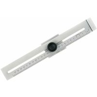 Anreißlineal aus Edelstahl, Metallmessbereich 250 mm, 1 Stück Anreißlineal aus Edelstahl, Metallmessbereich 250 mm, 1 Stück von RNEMITERY