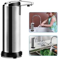 Automatischer Seifenspender mit Infrarotsensor und berührungsloser wasserdichter Basis Automatischer Seifenspender mit Infrarotsensor und berührungsloser wasserdichter Basis von RNEMITERY