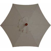 Ersatzbezug für Sonnenschirm – 6 Wale – 3 m – wasserdicht – UV-Schutz – Ersatzstoff (3 m, Khaki) von RNEMITERY