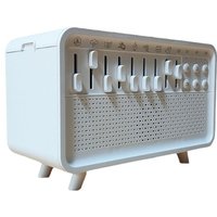 Humidifikator mit Nachtlicht und Weißrausch, 3-in-1 Luftbefeuchter mit 8 Naturgeräuschen, USB-betriebener Sound-Diffusor für erholsamen Schlaf zu Humidifikator mit Nachtlicht und Weißrausch, 3-in-1 Luftbefeuchter mit 8 Naturgeräuschen, USB-betriebener Sound-Diffusor für erholsamen Schlaf zu von RNEMITERY