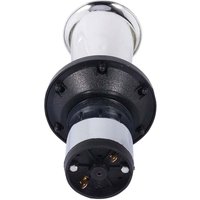 Rnemitery - 12 v altmodische Hupe, 110 dB, 12 v Autohupe, laute Hupe, Alarmhupe, klassischer Retro-Antik-Typ (Silber) von RNEMITERY