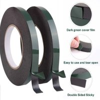 Rnemitery - 2 Rollen 12 mm doppelseitiges Klebeband, extra starkes doppelseitiges Klebeband, wasserdichte Montage für LED-Automobilleisten (10 m pro von RNEMITERY