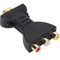 Rnemitery - Audio-HDMI-zu-RCA-Videokonverter HDMI-zu-AV-Adapter Rot Weiß Gelb 1080P Audio- und Videosynchronisierung Rnemitery - Audio-HDMI-zu-RCA-Videokonverter HDMI-zu-AV-Adapter Rot Weiß Gelb 1080P Audio- und Videosynchronisierung von RNEMITERY