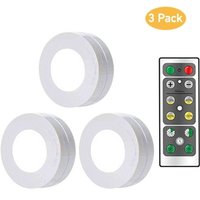 Rnemitery - LED-Schrankleuchte mit Fernbedienung, Schrankleuchte, 3 Stück, Schrankleuchte, LED-Nachtlicht, Schrankleuchte, LED-Schrankleuchte für Rnemitery - LED-Schrankleuchte mit Fernbedienung, Schrankleuchte, 3 Stück, Schrankleuchte, LED-Nachtlicht, Schrankleuchte, LED-Schrankleuchte für von RNEMITERY