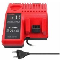 Rnemitery - M12-18C Li-Ionen-Akkuladegerät für Milwaukee 12 v-, 14,4 v- und 18 V-Akkus – Kompatibel mit C1418C und mehr. Rnemitery - M12-18C Li-Ionen-Akkuladegerät für Milwaukee 12 v-, 14,4 v- und 18 V-Akkus – Kompatibel mit C1418C und mehr. von RNEMITERY
