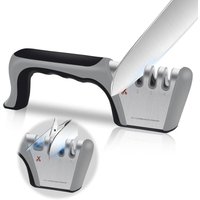 Rnemitery - Professioneller Messerschärfer, 4-in-1-Küchenschärfer, Messer- und Scherenschärfer, Messerschärfer mit rutschfestem Radiergummi für Rnemitery - Professioneller Messerschärfer, 4-in-1-Küchenschärfer, Messer- und Scherenschärfer, Messerschärfer mit rutschfestem Radiergummi für von RNEMITERY