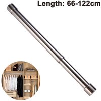 Rnemitery - Schiebe-Kleiderstange, Edelstahl-Kleiderstange, Kleiderstange für Schrank, Dusche, Balkon. Rnemitery - Schiebe-Kleiderstange, Edelstahl-Kleiderstange, Kleiderstange für Schrank, Dusche, Balkon. von RNEMITERY