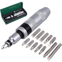 Rnemitery - Schlagschrauber, 13-teiliges 1/2-Zoll-Schlagschrauber-Bit-Set für Sechskant-Kreuzschnitte für schwere Beanspruchung Rnemitery - Schlagschrauber, 13-teiliges 1/2-Zoll-Schlagschrauber-Bit-Set für Sechskant-Kreuzschnitte für schwere Beanspruchung von RNEMITERY