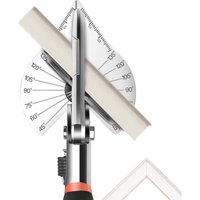Rnemitery - Verstellbare Winkelschneider-Schere für PVC-Kabelabdeckungen, Fußleisten, Viertelstableisten, Fliesenkanten Rnemitery - Verstellbare Winkelschneider-Schere für PVC-Kabelabdeckungen, Fußleisten, Viertelstableisten, Fliesenkanten von RNEMITERY