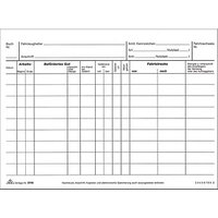 RNK-Verlag Fahrtenbuch, Lkw mit Kraftstoffverbrauch Formularbuch 3116 von RNK-Verlag