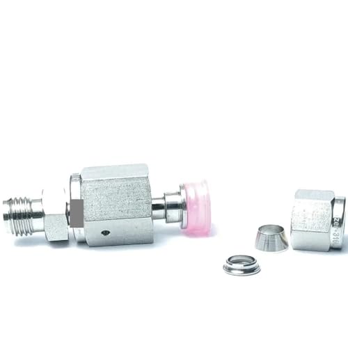 1/4" VCR Female To 3/8" Tube Double Ferrule Compression SUS 316L Stainelss Steel Pipe Fitting Coupler RNUMLIGH 1/4" VCR Female To 3/8" Tube Double Ferrule Compression SUS 316L Stainelss Steel Pipe Fitting Coupler RNUMLIGH von RNUMLIGH