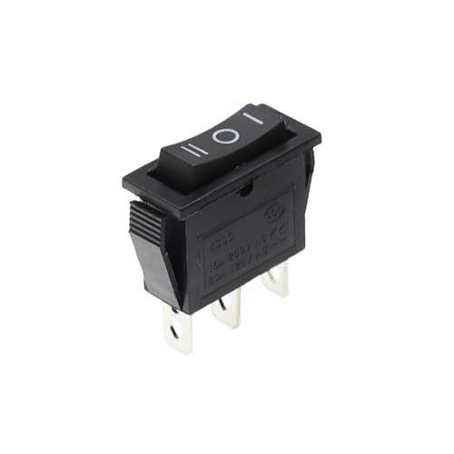 10PCS BLACK 3 GEAR 3500W KCD3 Rocker Switch Electrical equipment With Light Power 2 Position 3Pins RNUMLIGH von RNUMLIGH