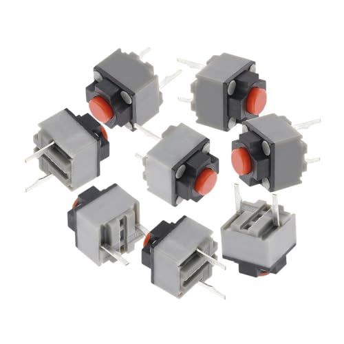 10PCS Mute Button 6 * 6 * 7.3MM Quare Silent MicroSwitch 6X6X7. Tact Switch RNUMLIGH 10PCS Mute Button 6 * 6 * 7.3MM Quare Silent MicroSwitch 6X6X7. Tact Switch RNUMLIGH von RNUMLIGH