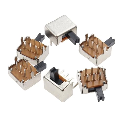 10PCS Toggle Switch SK22D07 2P2T 6Pins Handle high 4mm SK22D07VG4 RNUMLIGH von RNUMLIGH