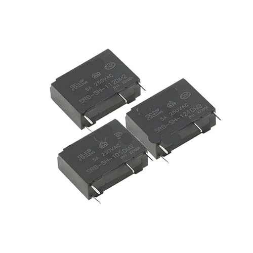 10pcs Power relay SRB-SH-105DM2 SRB-SH-112DM2 SRB-SH-124DM2 5VDC 12VDC 24VDC 5A 250VAC 4PIN RNUMLIGH(SRB-SH-112DM2) von RNUMLIGH