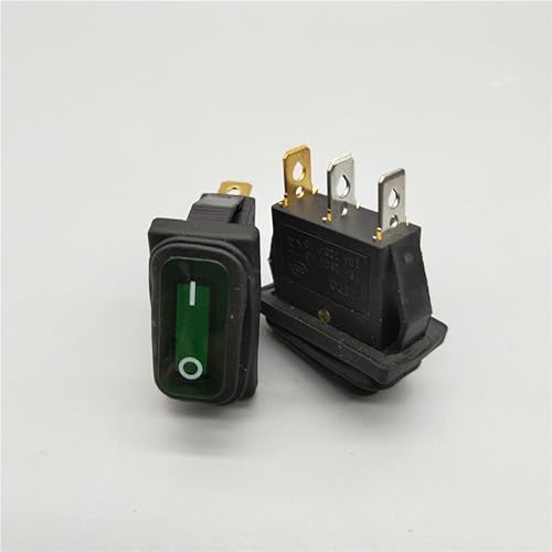 1PC 220V LED green Light KCD3 On Off Rectangle Long Rocker Switch IP67 3PIN RNUMLIGH 1PC 220V LED green Light KCD3 On Off Rectangle Long Rocker Switch IP67 3PIN RNUMLIGH von RNUMLIGH