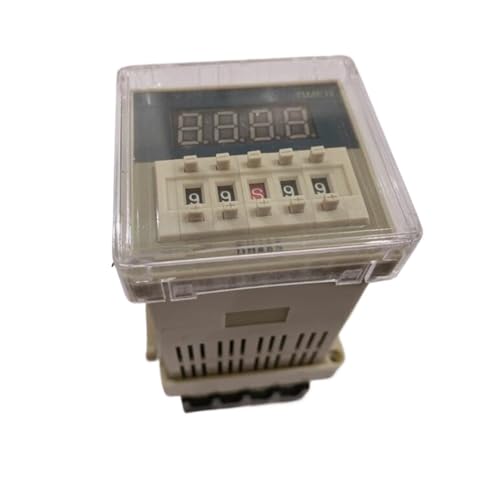 1PC Digital display time relay AC110V DH48S DH48S-1Z delay timery 0.01S-99H99M 8PIN with base RNUMLIGH 1PC Digital display time relay AC110V DH48S DH48S-1Z delay timery 0.01S-99H99M 8PIN with base RNUMLIGH von RNUMLIGH