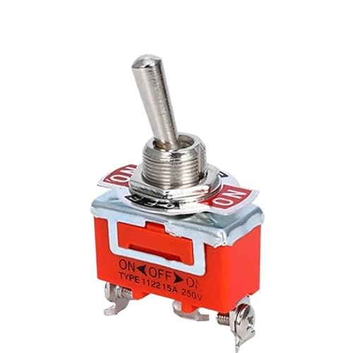 1pc 15A 250V SPST E-TEN1122 3PIN ON-OFF-ON Toggle Switch Self-locking RNUMLIGH von RNUMLIGH