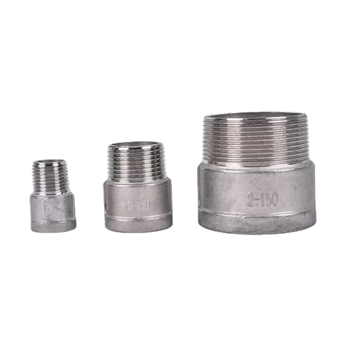 1pc 3/8" BSPT Female to 3/8" BSPT Male Round Reducer 304 Stainless Steel Plumbing Pipe Fitting Connector RNUMLIGH 1pc 3/8" BSPT Female to 3/8" BSPT Male Round Reducer 304 Stainless Steel Plumbing Pipe Fitting Connector RNUMLIGH von RNUMLIGH
