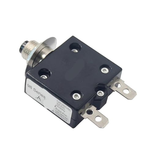 1pc 98 series 7A Manual Reset Thermal Overload protector switch 3A-50A straight pin screw Circuit Breaker RNUMLIGH von RNUMLIGH