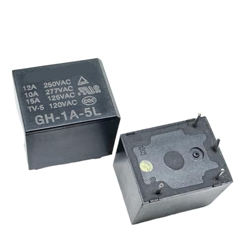 1pc GH-1A-5L 5V-12A Relay 4pins RNUMLIGH 1pc GH-1A-5L 5V-12A Relay 4pins RNUMLIGH von RNUMLIGH
