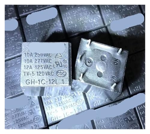 1pc GH-1C-12L1 12V Relay 5pins RNUMLIGH 1pc GH-1C-12L1 12V Relay 5pins RNUMLIGH von RNUMLIGH