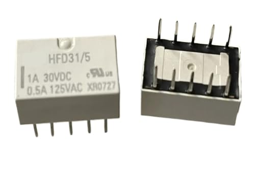 1pc HFD31 5 (TQ2-5V/12V) Relay 10pins RNUMLIGH von RNUMLIGH
