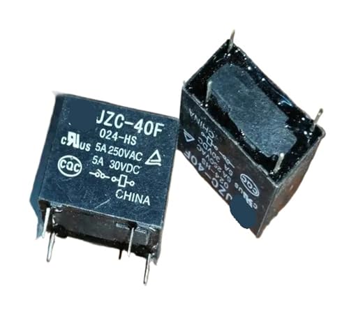 1pc JZC-40F 024-HS, (32F-1A-12V/24V-5A) Relay 4pins RNUMLIGH von RNUMLIGH