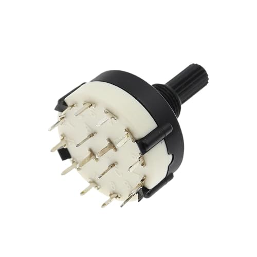 1pc RS26 4 Pole Position 3 Selectable Band Rotary Selector Switch Single Deck RNUMLIGH 1pc RS26 4 Pole Position 3 Selectable Band Rotary Selector Switch Single Deck RNUMLIGH von RNUMLIGH