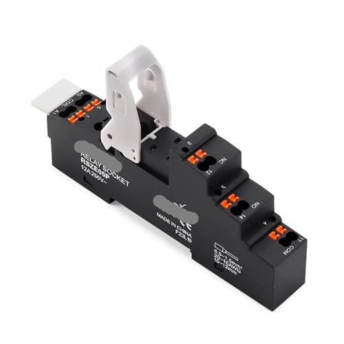 1pc RSZE05P DIN Rail Relay Base 5-Pin 8-Pin Spring-Loaded Terminal Blocks RNUMLIGH 1pc RSZE05P DIN Rail Relay Base 5-Pin 8-Pin Spring-Loaded Terminal Blocks RNUMLIGH von RNUMLIGH