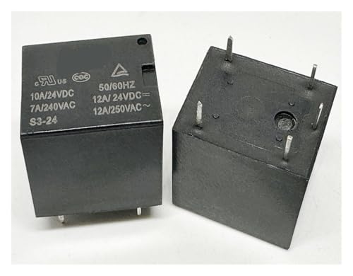1pc S3-24 24V-12A Relay 5pins RNUMLIGH 1pc S3-24 24V-12A Relay 5pins RNUMLIGH von RNUMLIGH