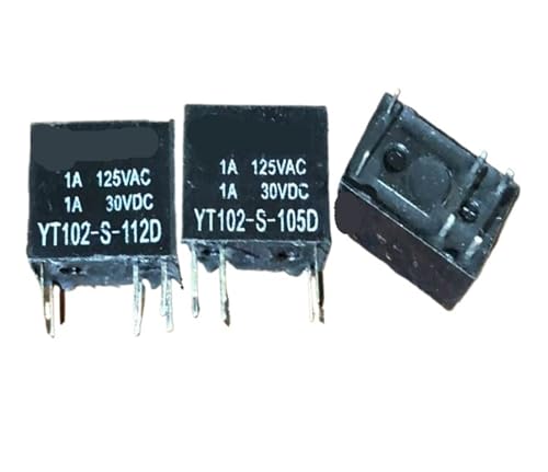 1pc YT102-S-105D 5V (23F-5V/12V-1A) Relay 6pins RNUMLIGH von RNUMLIGH
