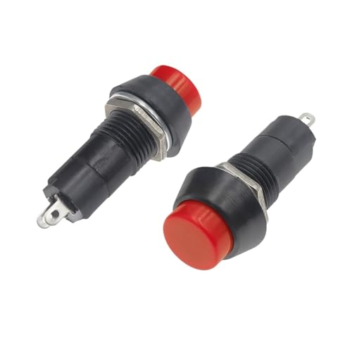 1pcs red Self locking PBS-11A 12mm Push Button Switch Latching Switchs 1A 250V AC 2PIN PBS-11B RNUMLIGH 1pcs red Self locking PBS-11A 12mm Push Button Switch Latching Switchs 1A 250V AC 2PIN PBS-11B RNUMLIGH von RNUMLIGH