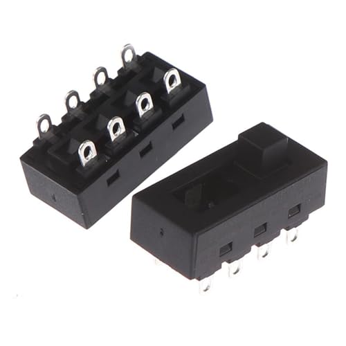 2 Pcs Black 12A 250V 3 Position 8 Pin Toggle Slide Switches LQ-103H Hair Dryer RNUMLIGH 2 Pcs Black 12A 250V 3 Position 8 Pin Toggle Slide Switches LQ-103H Hair Dryer RNUMLIGH von RNUMLIGH