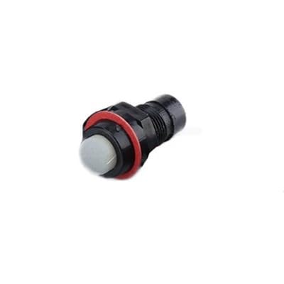 6Pcs DS-213 2Pin WHITE Push Button Switch 10mm Self reset Miniature 1A 125V 3A 250V RNUMLIGH 6Pcs DS-213 2Pin WHITE Push Button Switch 10mm Self reset Miniature 1A 125V 3A 250V RNUMLIGH von RNUMLIGH