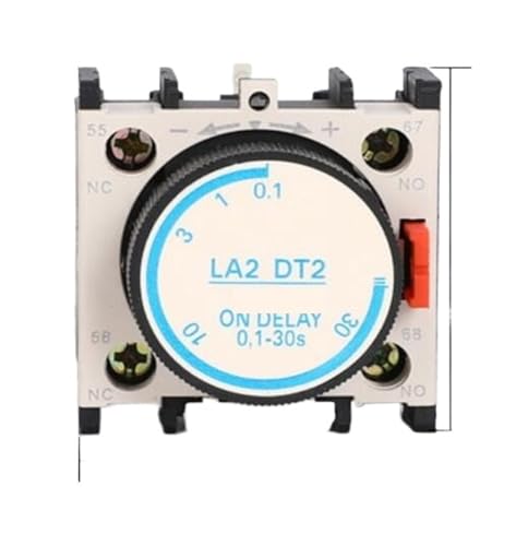 LA3DR0 LA3DR2 LA3DR4 LA2DT0 LA2DT2 LA2DT4 Air Power On/Off Delay 1NO+1NC For CJX2 Series AC ContactorLA3DR0 LA3DR2 LA3 RNUMLIGH(LA2DT2) von RNUMLIGH